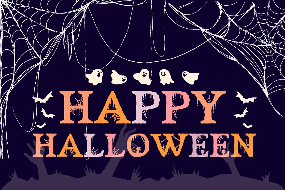 Zombie Club is a Halloween Font