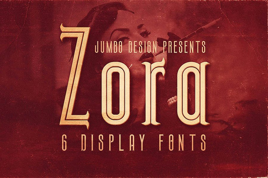 Zora - Vintage Display Font Free Download