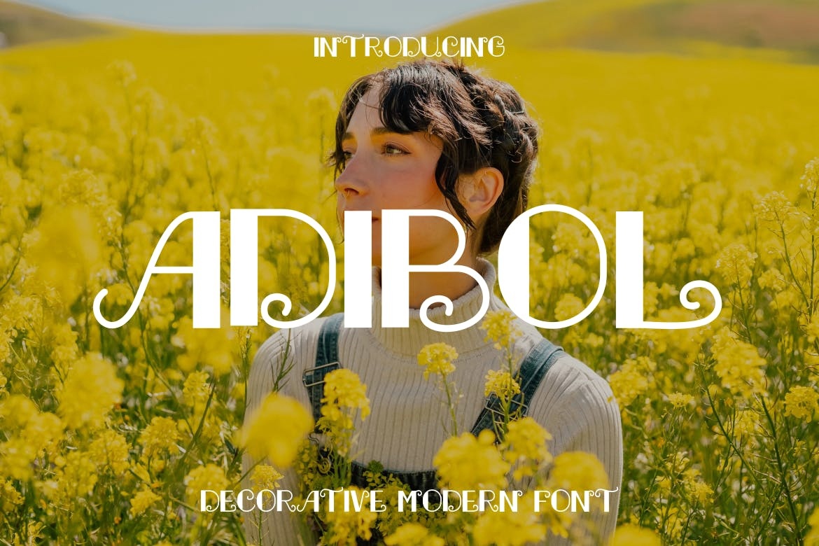 Adibol font