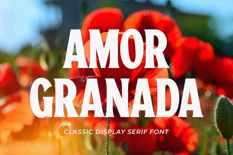 Amor Granada font