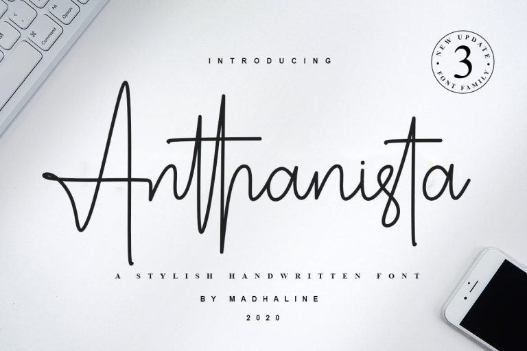 Anthanista font