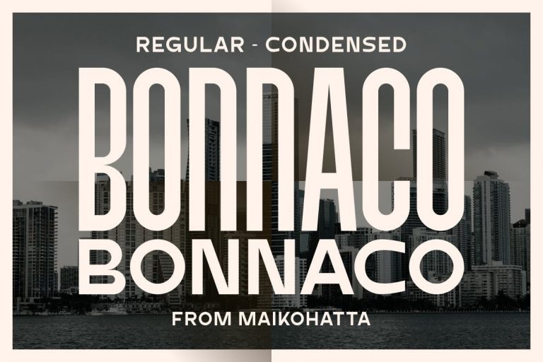 Bonnaco font