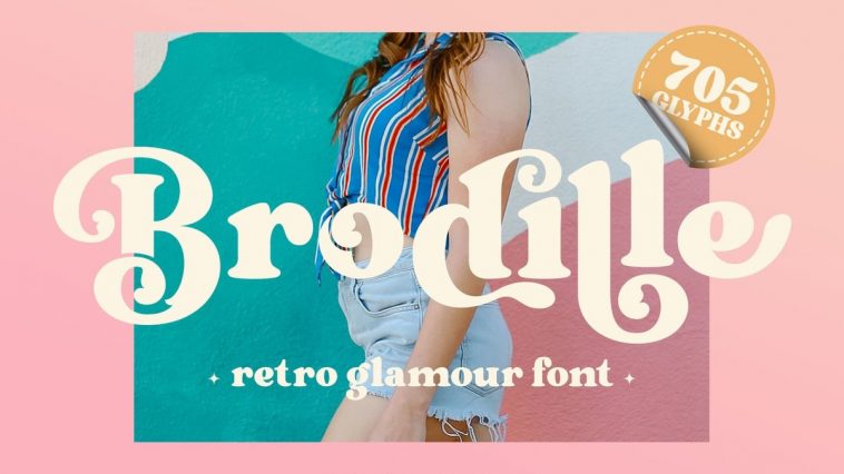 Brodille font