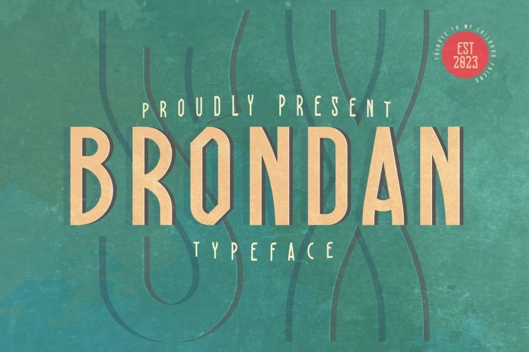 Brondan SX font