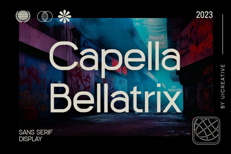 Capella Bellatrix font