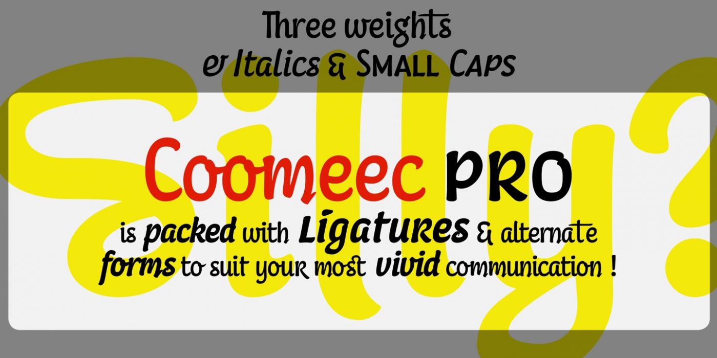 coomeec pro bold font for mac free download