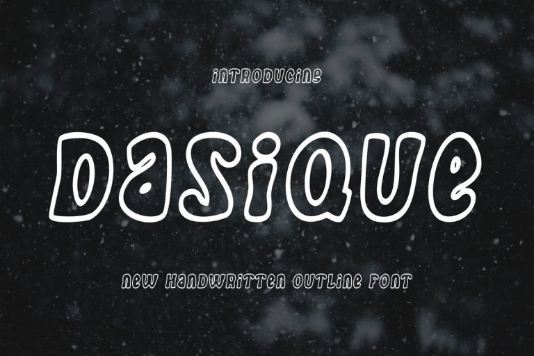 Dasique font