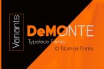 DeMonte font