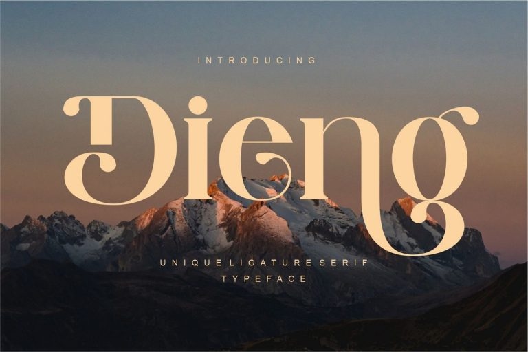 Dieng Font Free Download