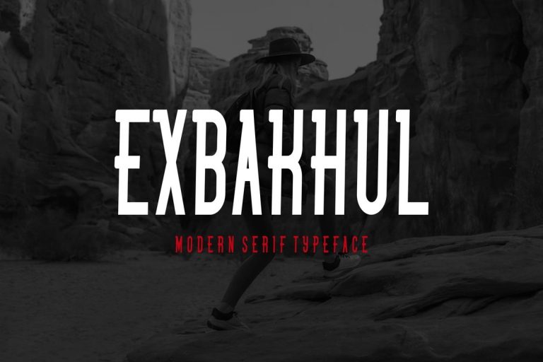 Exbakhul font