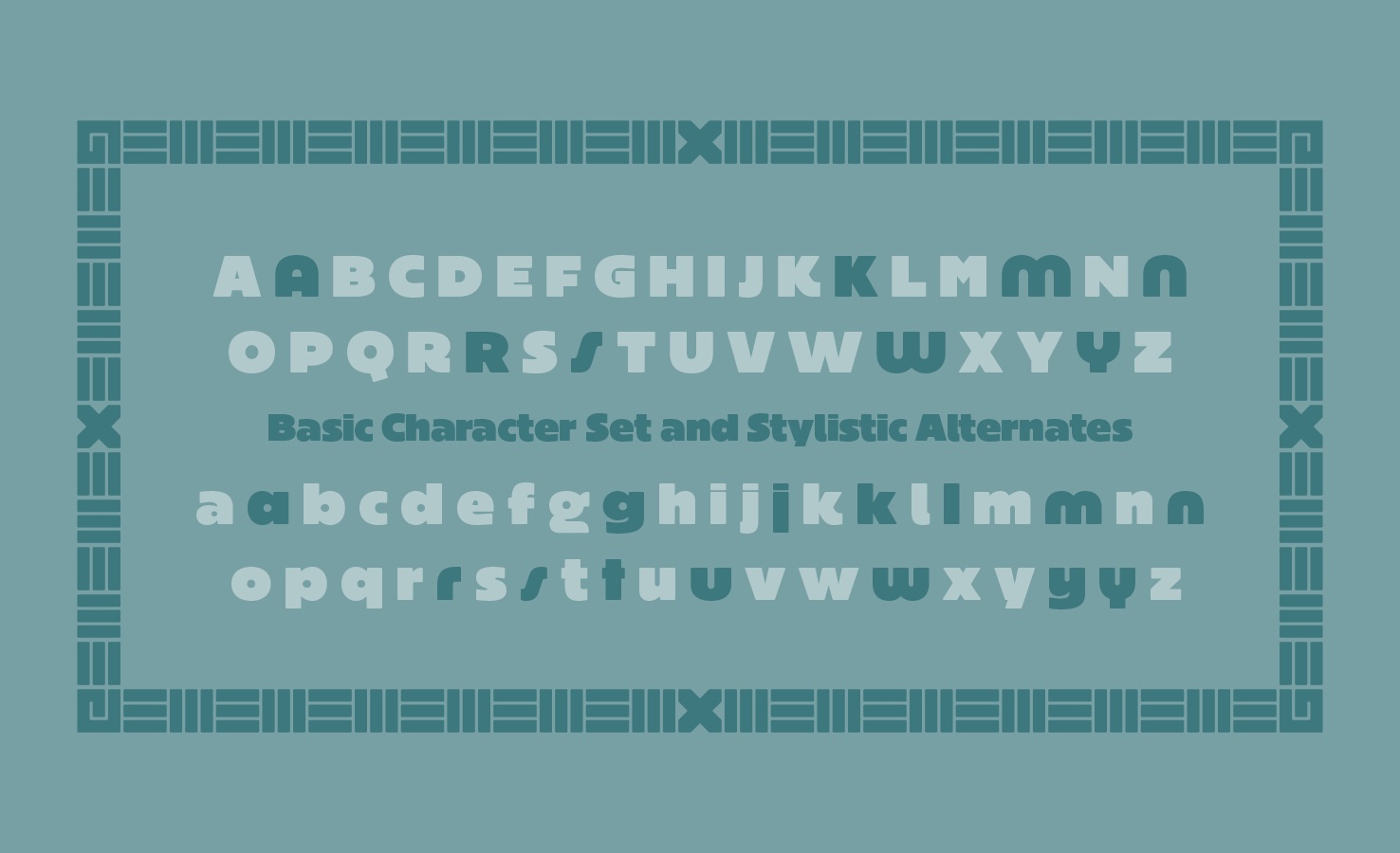 Fusta font family