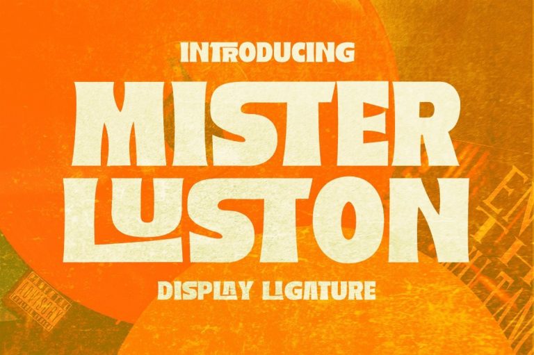 Mister Luston font