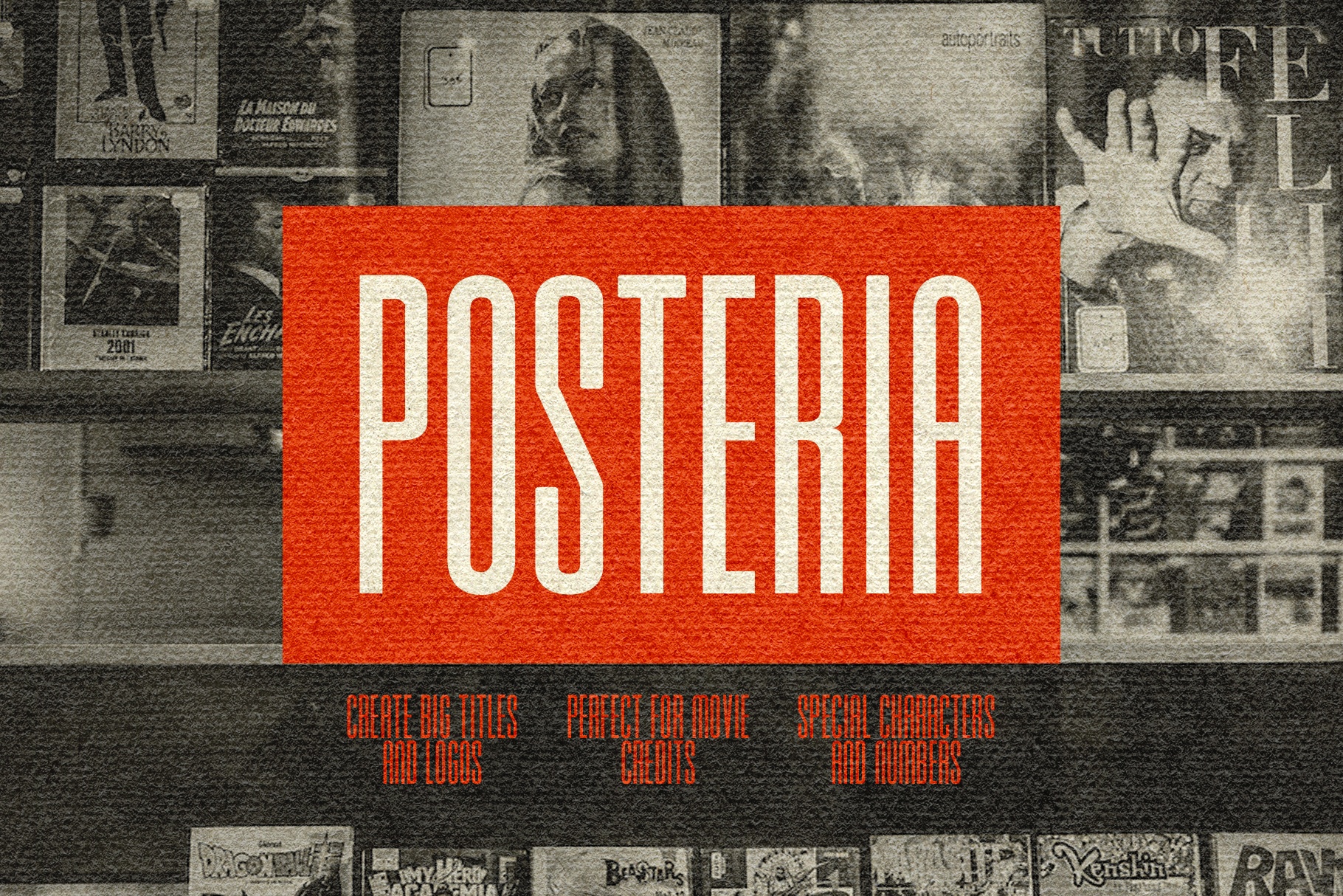 Posteria Font Free Download