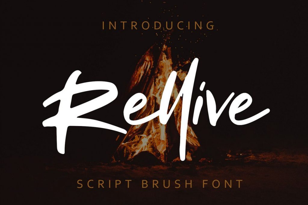 brush script font free