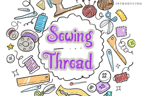 Sewing Thread Font Free Download